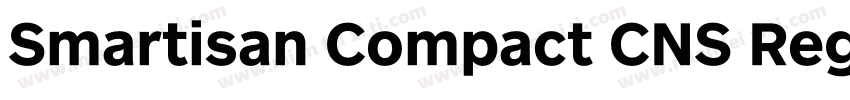 Smartisan Compact CNS Regular字体转换